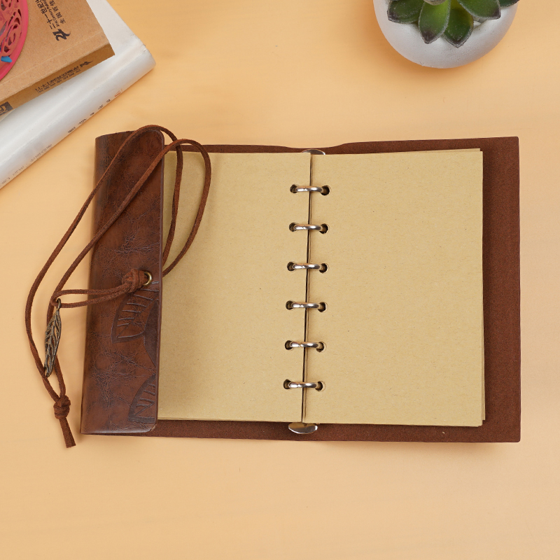 Cuaderno creativo de PU antiguo