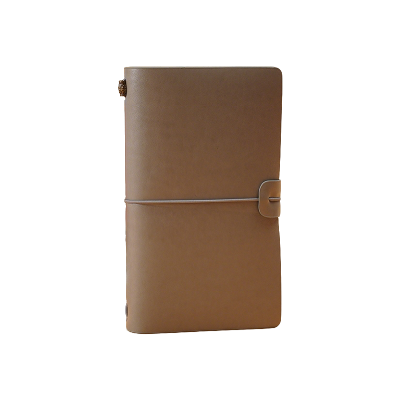 Cuaderno minimalista de cuero PU